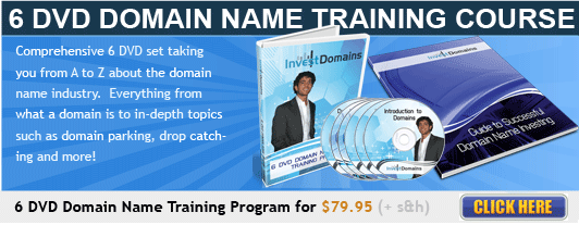 6 DVD Domain Name Training Program - Learn to Buy & Sell Domain Names